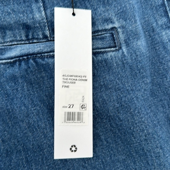 Joe's Women's High Rise Wide Leg Denim Trouser - Picture 8 of 8